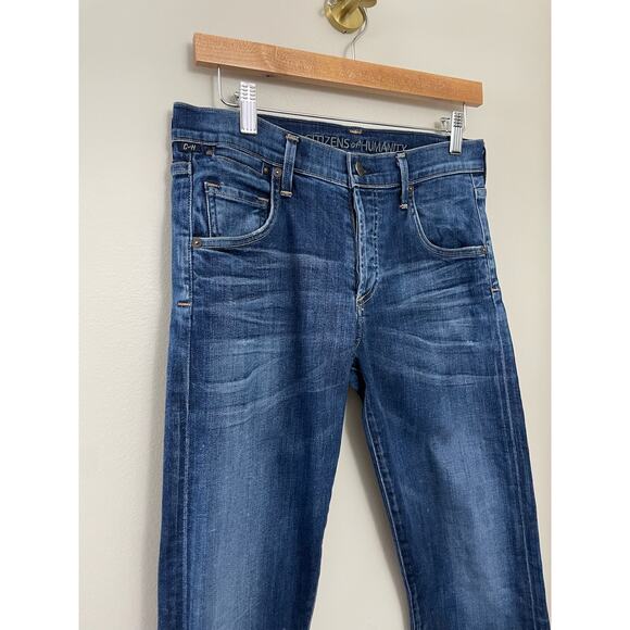 Citizens‎ of Humanity Emerson Mid Rise Slim Boyfriend Relaxed Jean Size 26 $228 - Picture 4 of 16